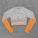 Crop Top Leggings Gym Sets