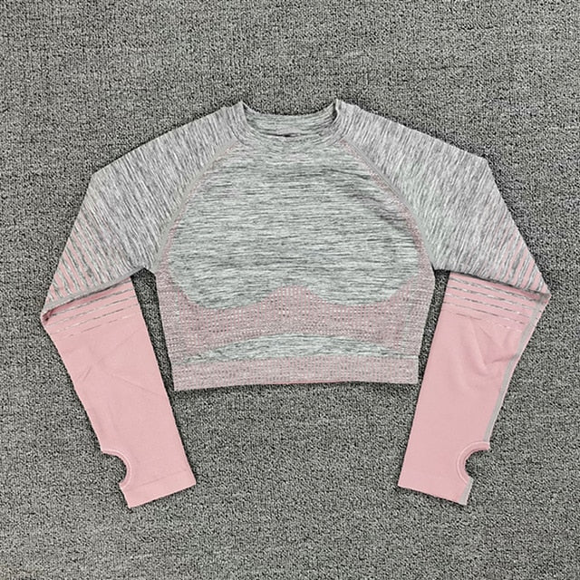 Crop Top Leggings Gym Sets