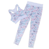 Sport Suit Print Fitness Suit
